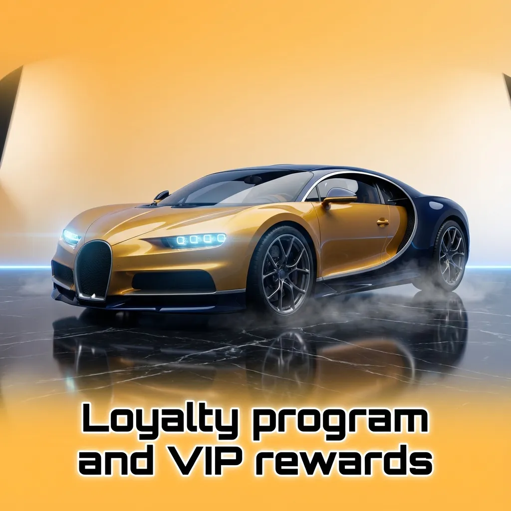 Illustration of a casino VIP loyalty program ladder with tier levels, points, and rewards like bonuses and gifts