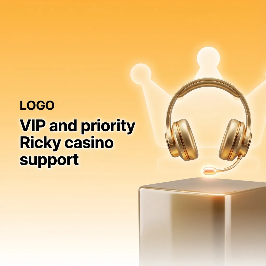 Illustration of a VIP casino player using priority live chat support on a laptop with gold badge and fast response icons